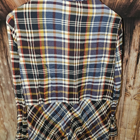 Lucky Brand Multicolor Plaid Women's Shirt - Picture 5 of 7